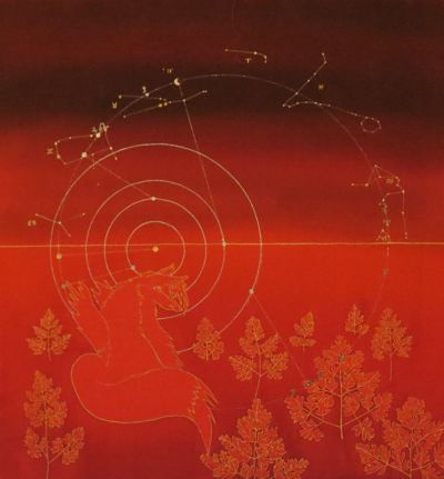 Tableau-personnalise-carte-du-ciel-astrologique-système-solaire-soleil-à-mars