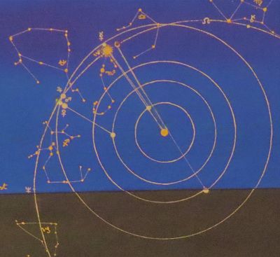 carte-du-ciel-tableau-tissu-motif-petit-système-solaire-horizon