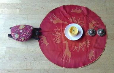  centre en tissu pour CNV personnalisé selon vos souhaits par Aflorescence