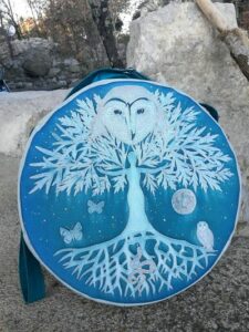 sac-tambour-cuir-bandoulière-fermeture éclair