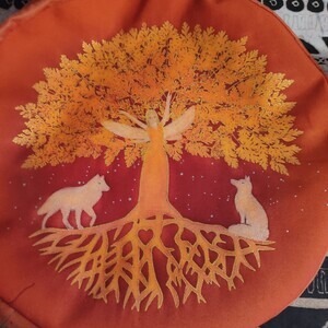 sac-fourre-tambour-arbre-de-vie-fée-loup-fait-main