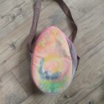 housse pour kalimba peint à la main et cousu sur mesure en coton