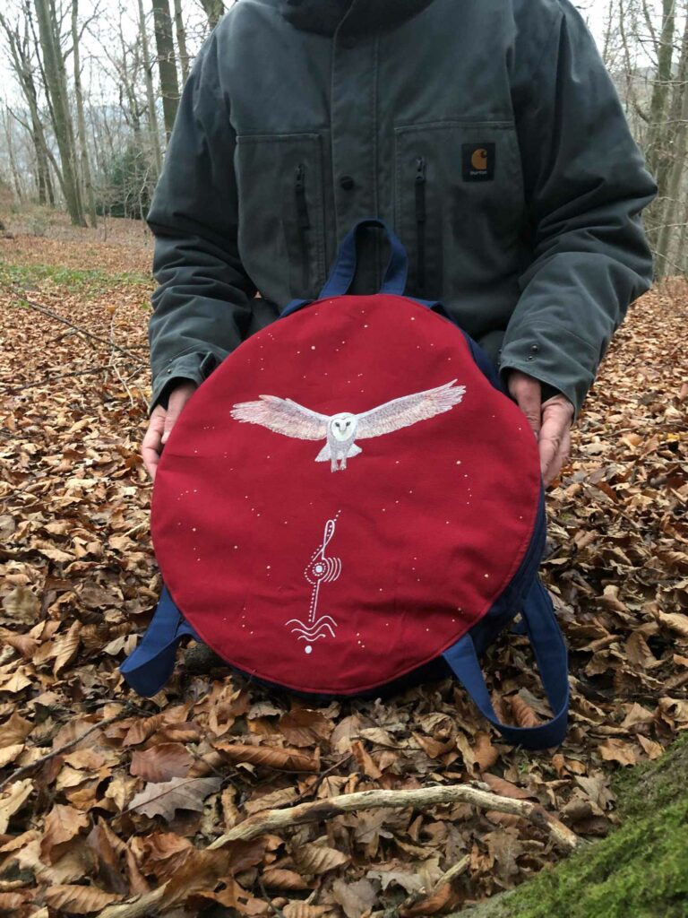 realisation-housse-tambour-personnalise