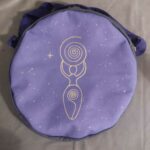 housse sur mesure en tissu pour tambour ou percussion, fabrication artisanale Aflorescence